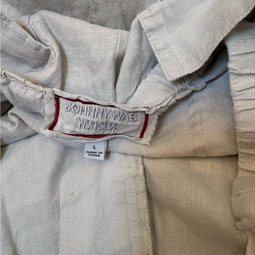 Johnny Was Workshop Embroidered Drawstring Pant - image 4